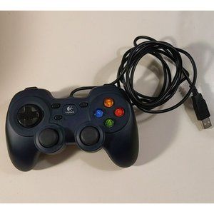 Logitech Gamepad F310 840-00058, Used and Good Condition Black wired TESTED